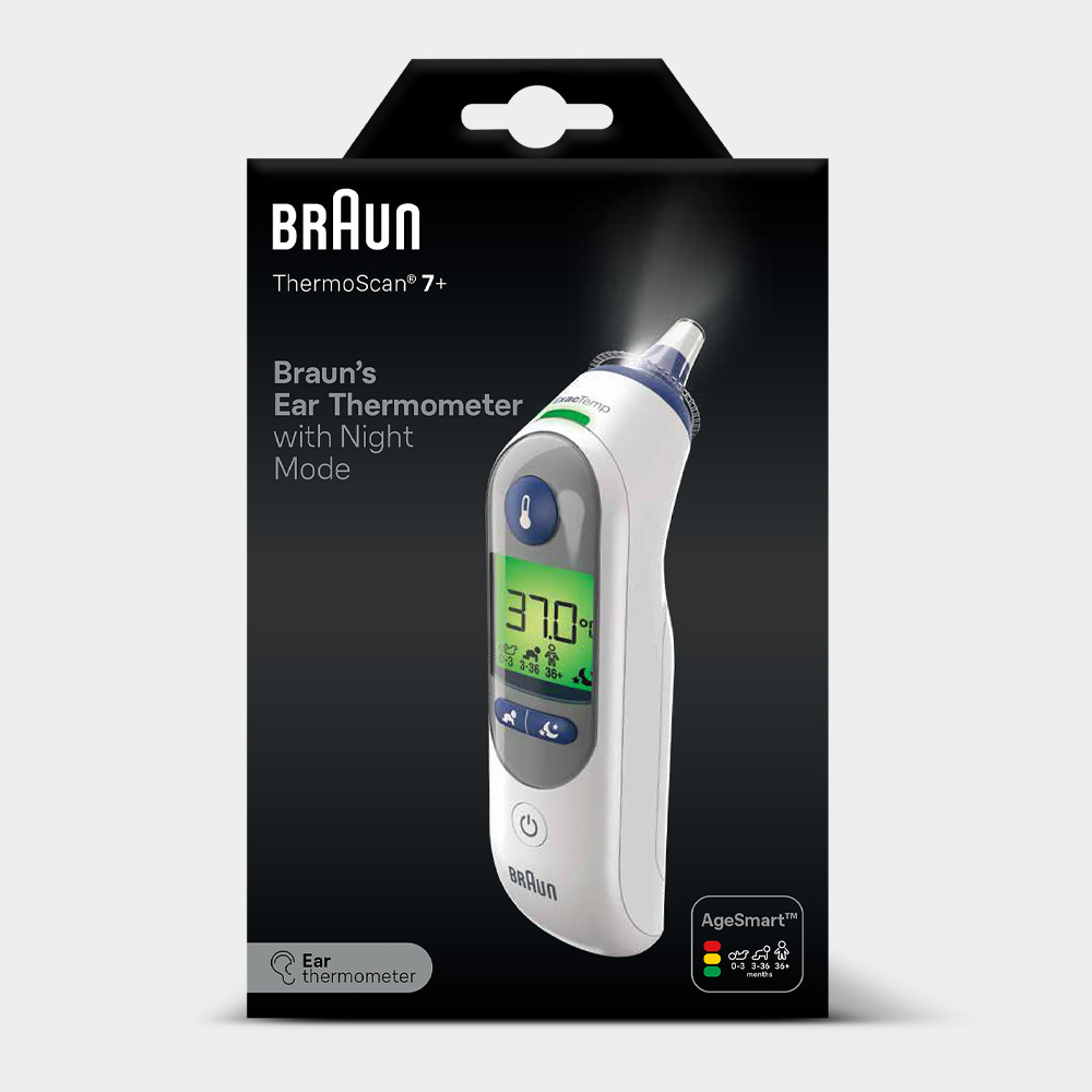 Buy Braun IRT6525 ThermoScan 7+ Ear Thermometer with Night mode